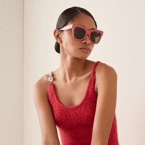 New Gucci Sunglasses GG1082S 004 Pink Green Women